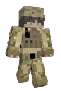 CanadaFlag Minecraft avatar full body