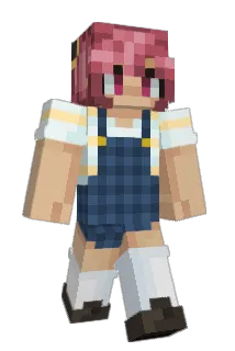Candlecat Minecraft avatar full body