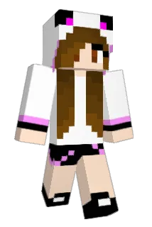 CandyPanda Minecraft avatar full body