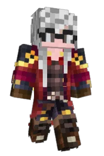 CaosGaia Minecraft avatar full body