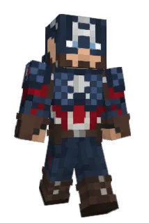 CapAmerica42 Minecraft avatar full body
