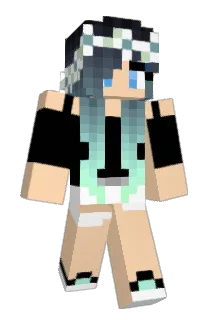 CaperKitty13 Minecraft avatar full body