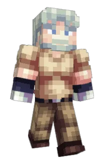 Capi_Blu Minecraft avatar full body