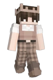 Cappepperpants Minecraft avatar full body