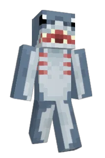 CappyShark Minecraft avatar full body