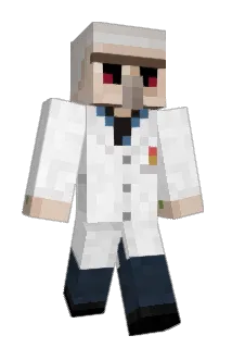CaptClock Minecraft avatar full body