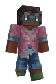 CaptDLT Minecraft avatar full body