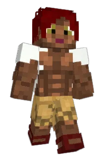 CaptaiNutella Minecraft avatar full body