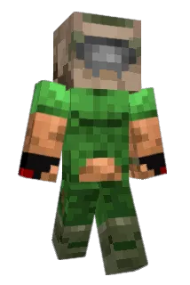 CaptainBork Minecraft avatar full body