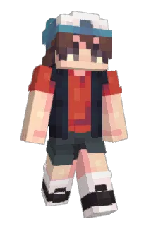 CaptainBubbles13 Minecraft avatar full body