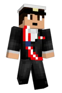 CaptainFrech Minecraft avatar full body