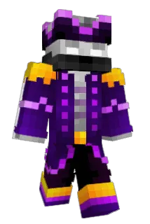 CaptainGandora Minecraft avatar full body