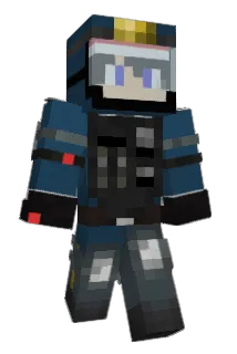 CaptainMarvel2_0 Minecraft avatar full body
