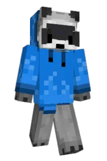 CaptainRaccon Minecraft avatar full body