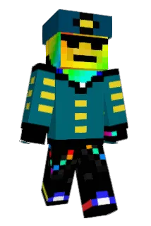 CaptainRainbowes Minecraft avatar full body