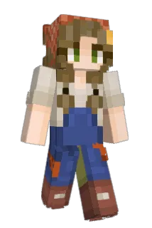 CaptainShe Minecraft avatar full body