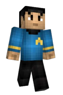 CaptainSpock Minecraft avatar full body