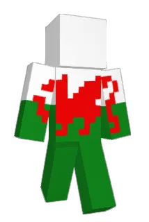 CaptainWelsh Minecraft avatar full body