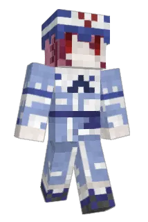 CaptainYuyuko Minecraft avatar full body