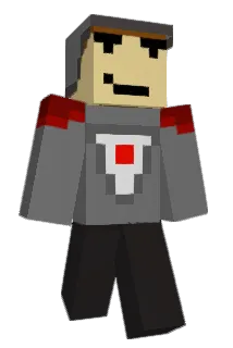 Captain_Red13 Minecraft avatar full body