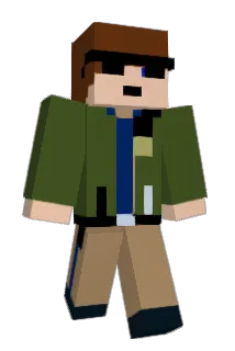 Captainbarcode Minecraft avatar full body