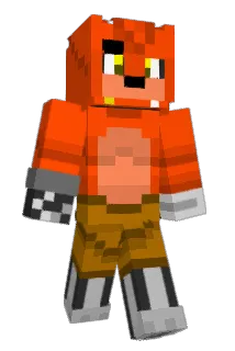 CaptianFoxy Minecraft avatar full body