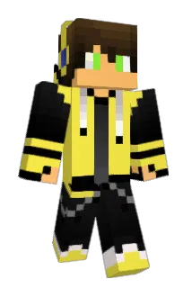 CarB0N8 Minecraft avatar full body