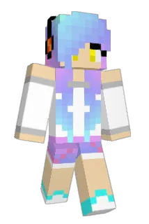 CaraMeru Minecraft avatar full body