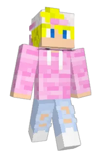 Caramelberri Minecraft avatar full body