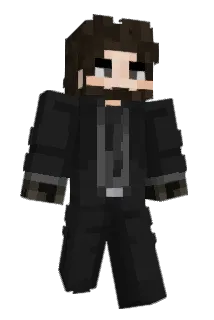 Carburized Minecraft avatar full body