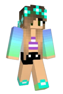 Carebear898 Minecraft avatar full body