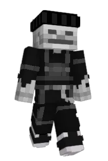 CaringPear Minecraft avatar full body