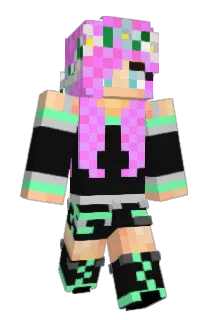 CarolineWonder Minecraft avatar full body