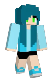 Carolinevdh Minecraft avatar full body