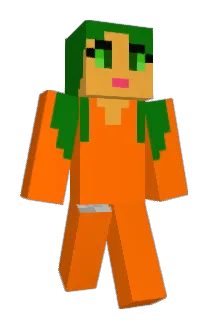Carrot Minecraft avatar full body