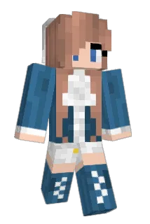 CarrotLady Minecraft avatar full body