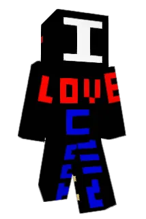 Carrzie Minecraft avatar full body