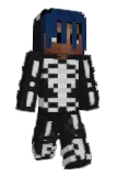 CartiBlue Minecraft avatar full body