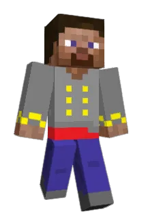 Cartouche Minecraft avatar full body