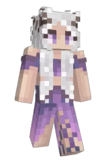 CassadraChan Minecraft avatar full body