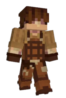 Castelos Minecraft avatar full body