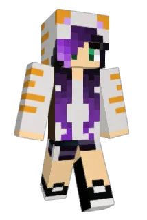 CatAttack7 Minecraft avatar full body