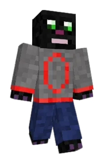 CatBlack Minecraft avatar full body