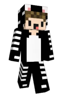 CatMode Minecraft avatar full body