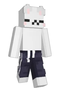 CatTired Minecraft avatar full body
