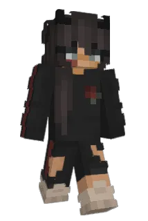 Catabox Minecraft avatar full body