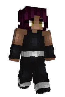 Catcheuse Minecraft avatar full body