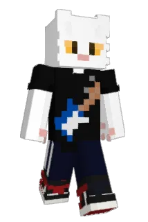 Catgama Minecraft avatar full body