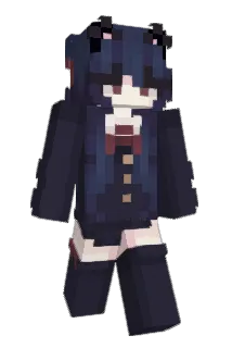 CatgirlFire Minecraft avatar full body