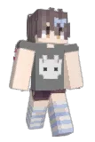 CatgirlStella Minecraft avatar full body